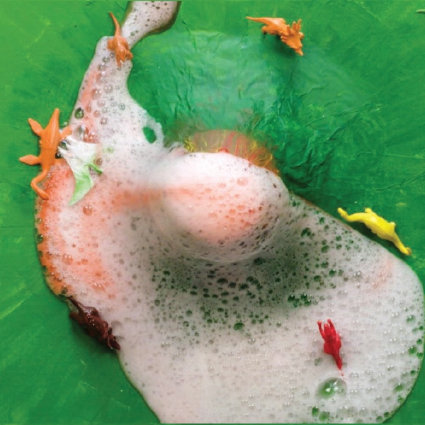 Bostik DIY tutorial Australia Erupting Volcano Step 8