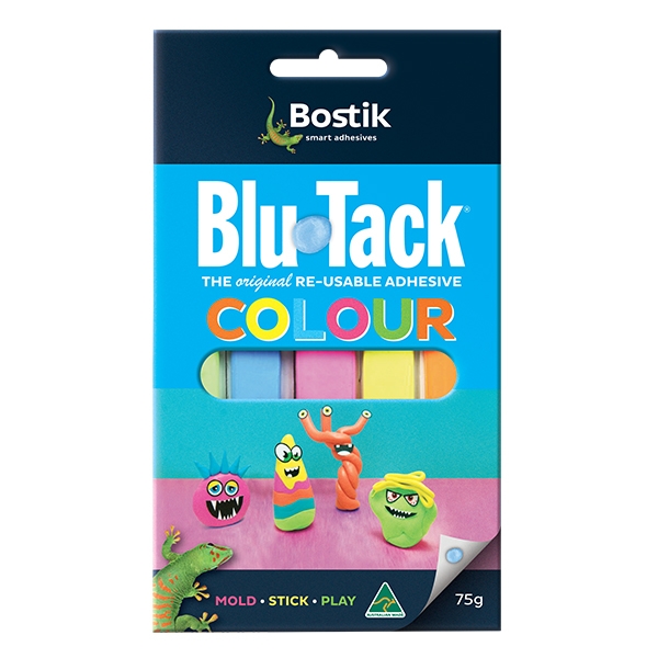 Bostik diy australia craft blu tack colour