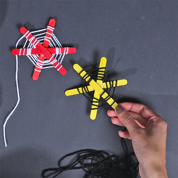Bostik DIY Australia tutorial Halloween Spiders step 3