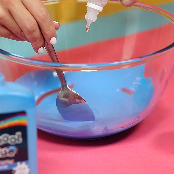 Bostik DIY Australia tutorial Slime Colour Wheel Step 3