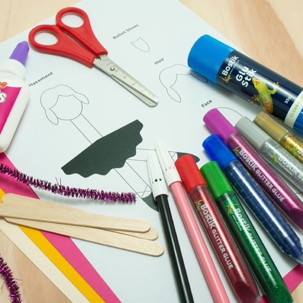Bostik DIY Singapore Ideas That Stick ballerina step 1