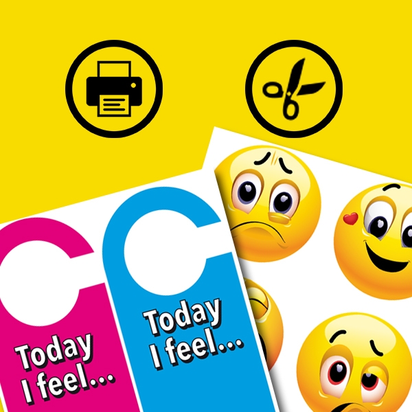 Bostik DIY South Africa Tutorial Emoji Door Hangers step 1