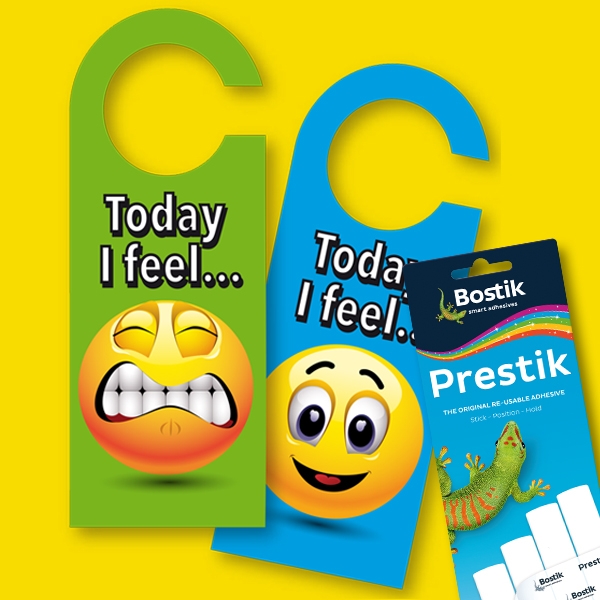 Bostik DIY South Africa Tutorial Emoji Door Hangers step 2