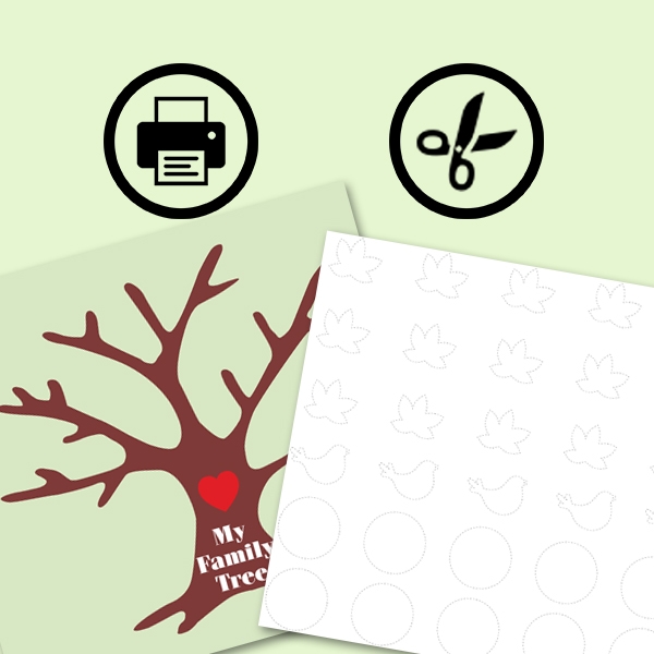 Bostik DIY South Africa Tutorial Family Tree step 1