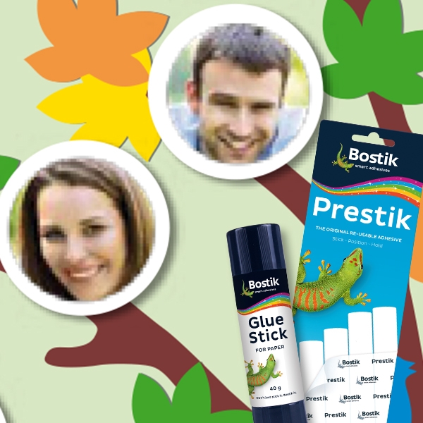 Bostik DIY South Africa Tutorial Family Tree step 3