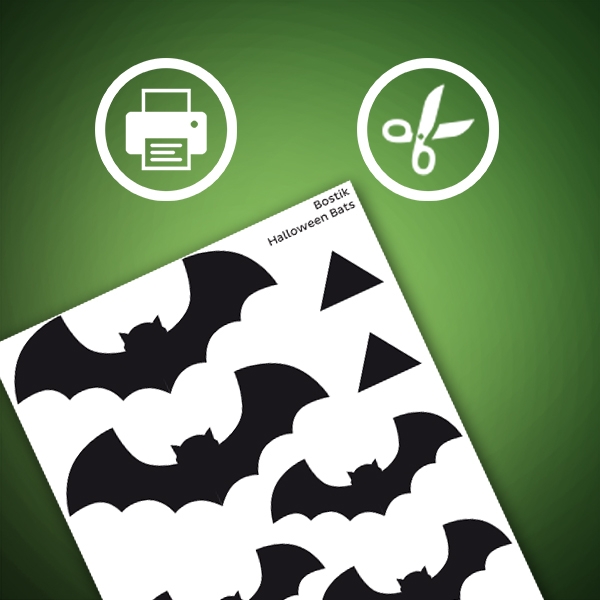 Bostik DIY South Africa Tutorial Halloween Bats step 1