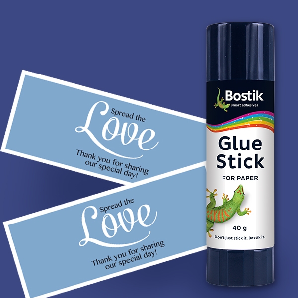 Bostik DIY South Africa Tutorial Wedding Jam Jars step 2