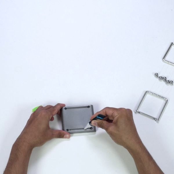 super glue repairing metal pendulum