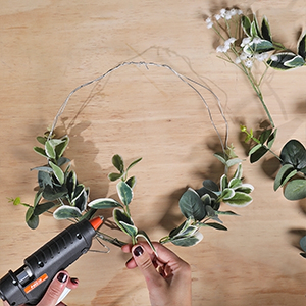 DIY Bostik Malaysia tutorials Wreath step 2