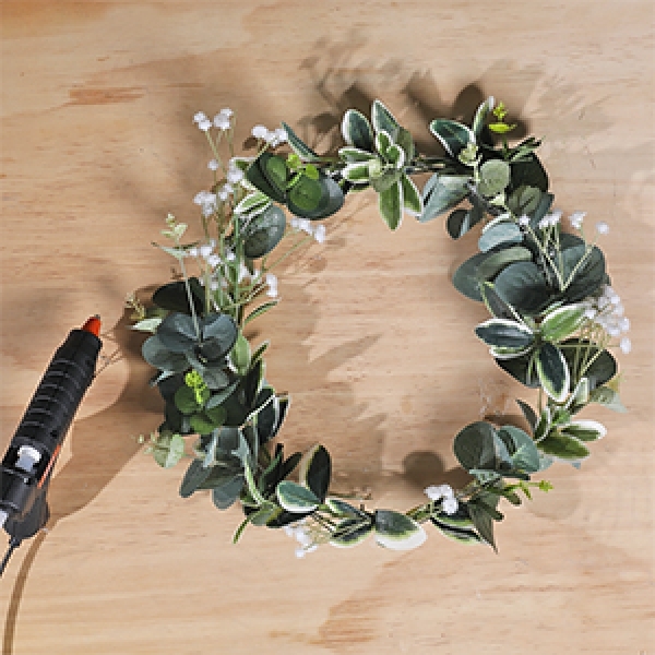 DIY Bostik Malaysia tutorials Wreath step 4