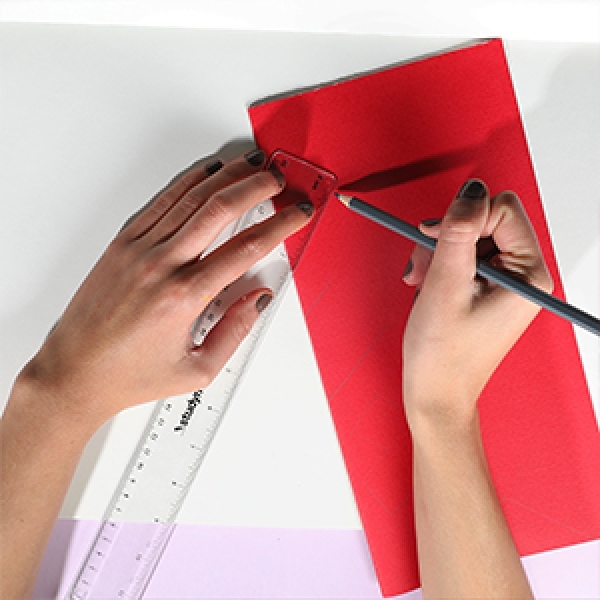 Bostik DIY Singapore Ideas That Stick Heart Tesselation Craft step 2