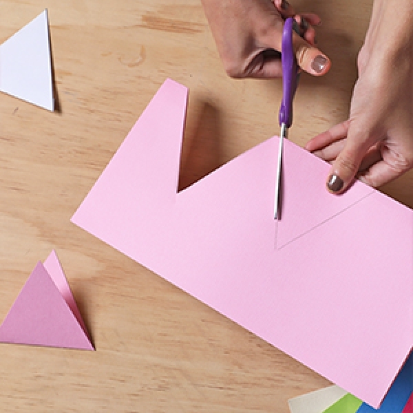 Bostik DIY Singapore Ideas That Stick Bunting project step 3