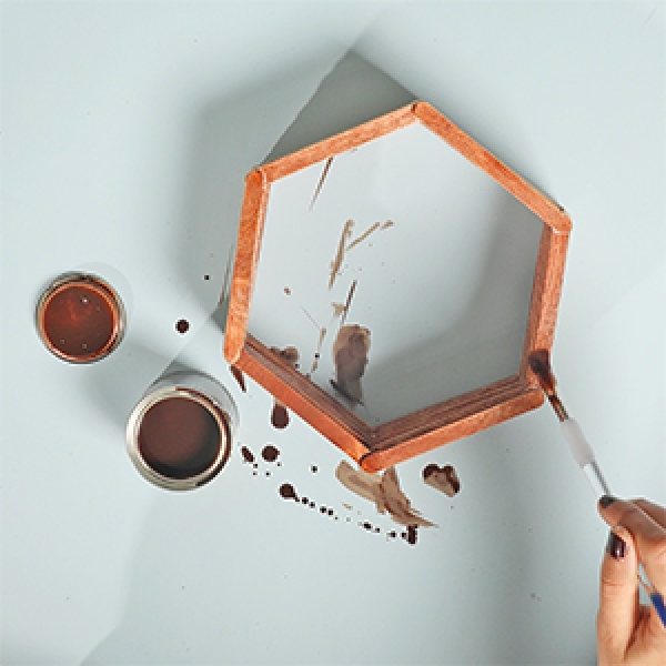 Bostik DIY Singapore Ideas That Stick Hexagon Shelf step 3