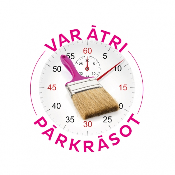 Bostik DIY Estonia Perfect Seal Pictos Paintable Quick Pink