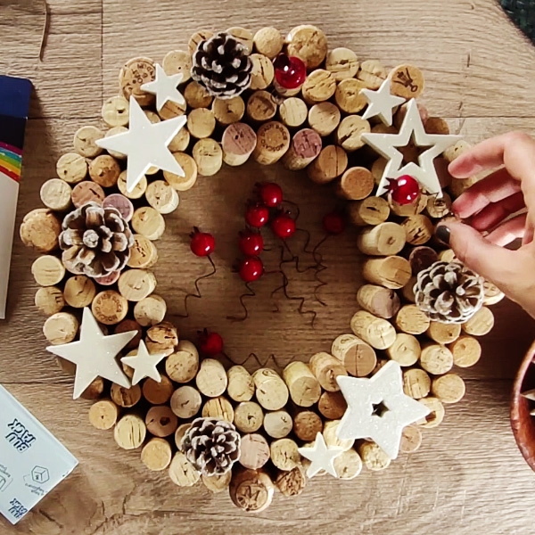 Bostik DIY Greece tutorial centerpiece step 9