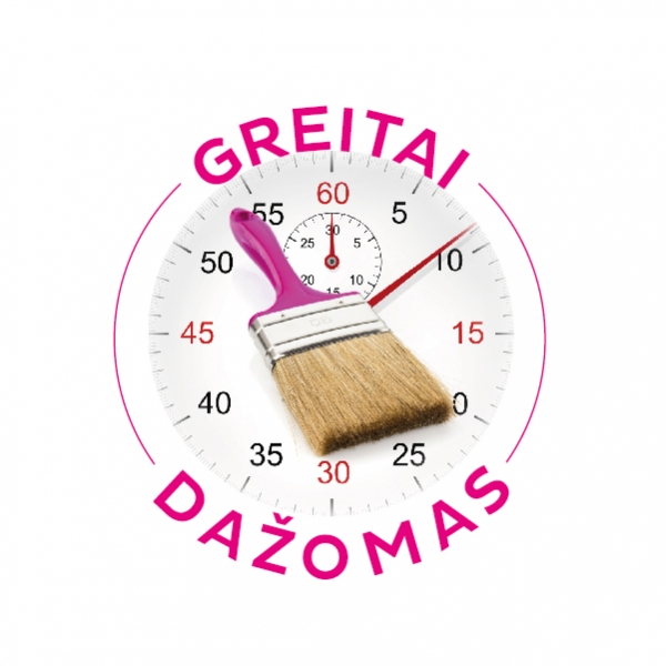 Bostik DIY Lituania Perfect Seal Pictos Paintable Pink