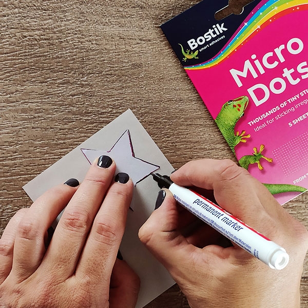 Bostik DIY Greece tutorial gemisto step 3