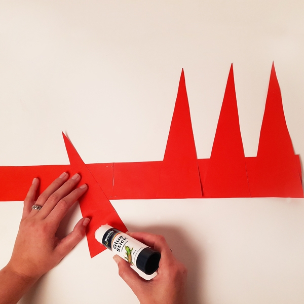 Bostik DIY South Africa Tutorial Paper Santa Hat step 6