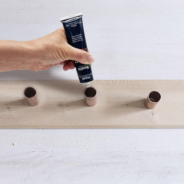 Bostik DIY Australia tutorial flower candleholder step 3