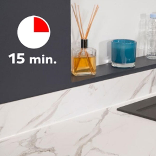 Bostik DIY Brasil tutorial Como Selar Uma Pia De Cozinha step 5