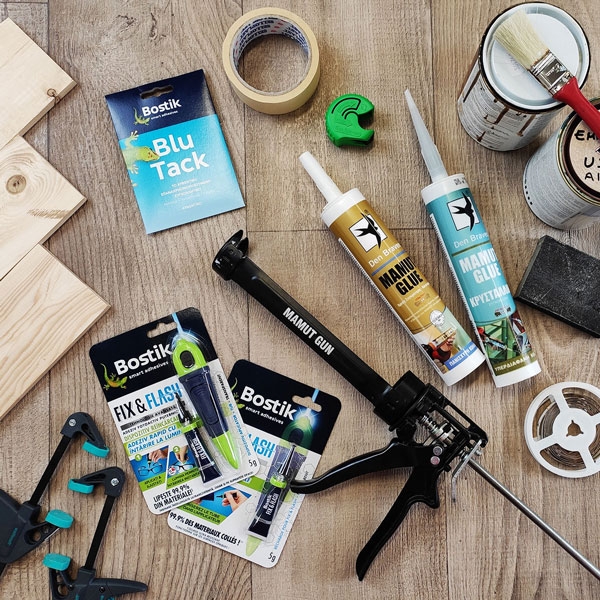 Bostik DIY Greece Tutorial Mountains step 1