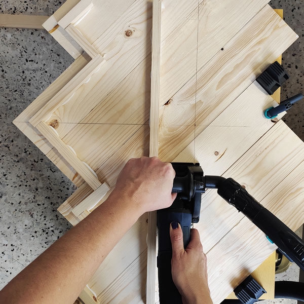 Bostik DIY Greece Tutorial Mountains step 10