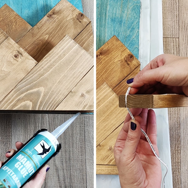 Bostik DIY Greece Tutorial Mountains step 15