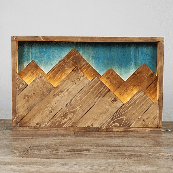 Bostik DIY Greece Tutorial Mountains step 18