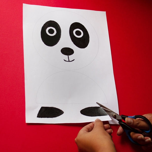 Bostik DIY South Africa Tutorial Panda step 2