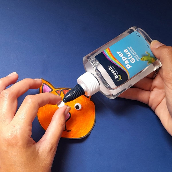 Bostik DIY South Africa Tutorial Paper Roll Cat step 5