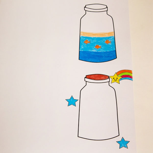 Bostik DIY South Africa Tutorial Ocean Notebook Step 1