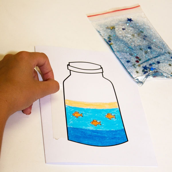 Bostik DIY South Africa Tutorial Ocean Notebook Step 5