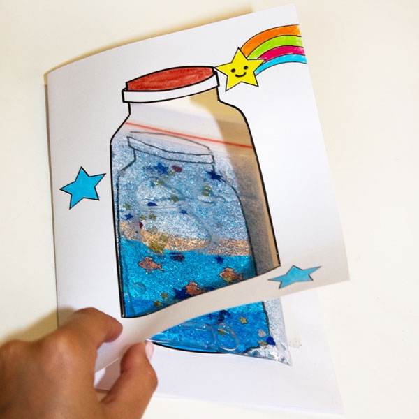 Bostik DIY South Africa Tutorial Ocean Notebook Step 7