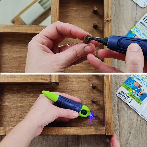 Bostik DIY Greece tutorial kosmimata sxedio step 11