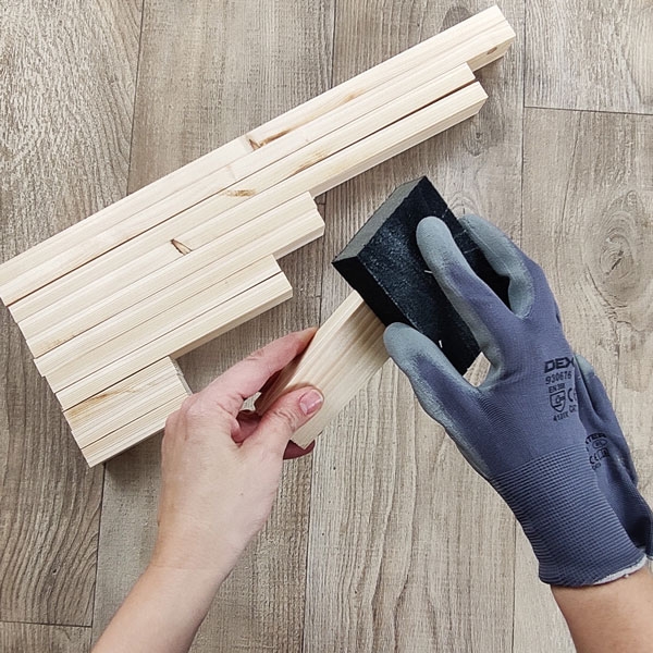 Bostik DIY Greece tutorial kosmimata sxedio step 2