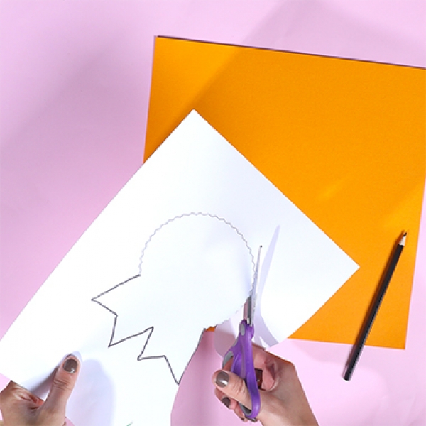 MOTHER'S DAY BEST MUM RIBBON STEP 1