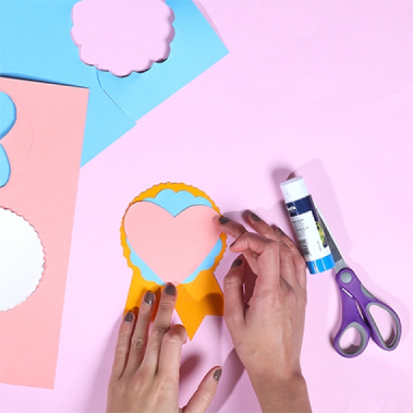 MOTHER'S DAY BEST MUM RIBBON STEP 3