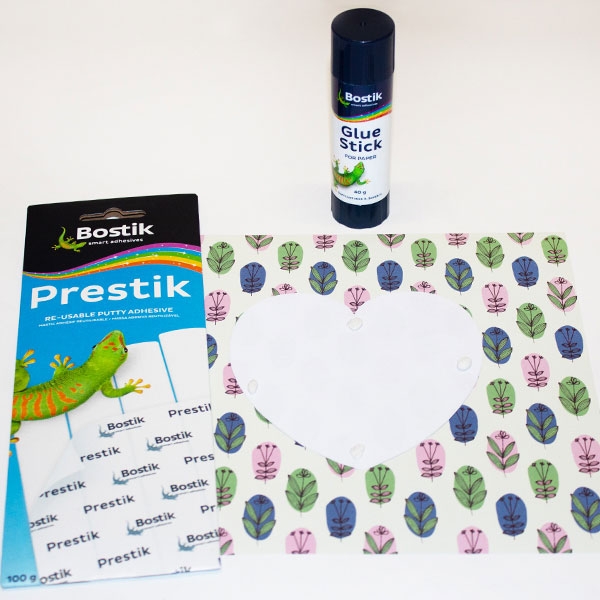 Bostik DIY South Africa Tutorial Mother's Day Card Tip