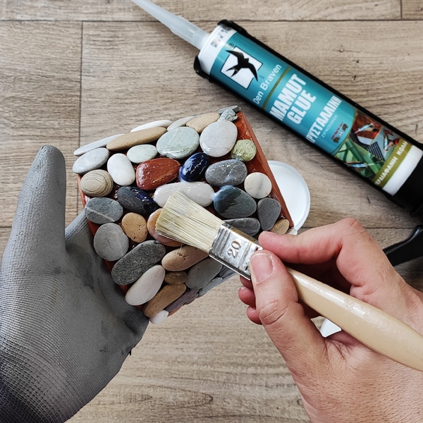 Bostik DIY Greece tutorial Flower Pots step 18