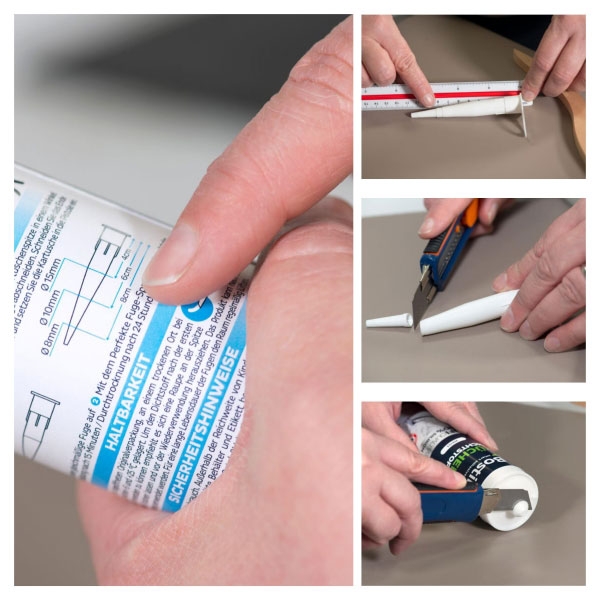 Bostik DIY Lithuania tutorial how to make a kitchen seal step 1