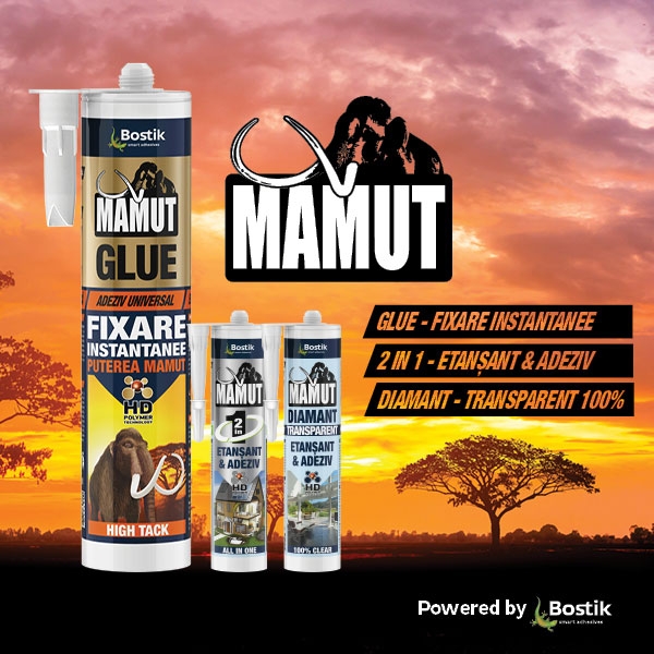 Bostik DIY Moldova mamut range teaser