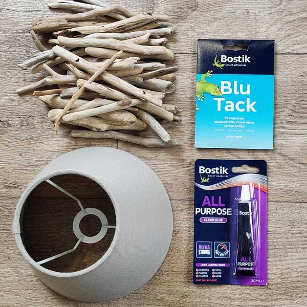 Bostik DIY Greece tutorial how to create a lamp step 7