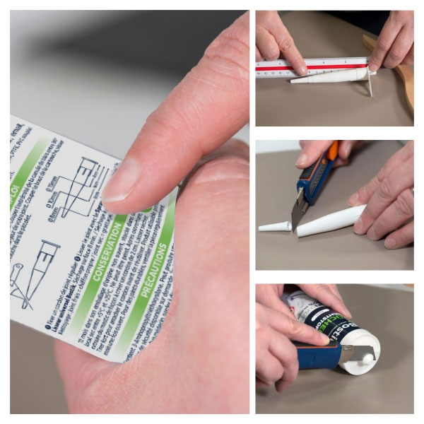 Bostik DIY Poland tutorial how to make a kitchen seal step 1