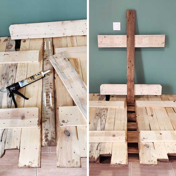 Bostik DIY Greece tutorial bed image 11