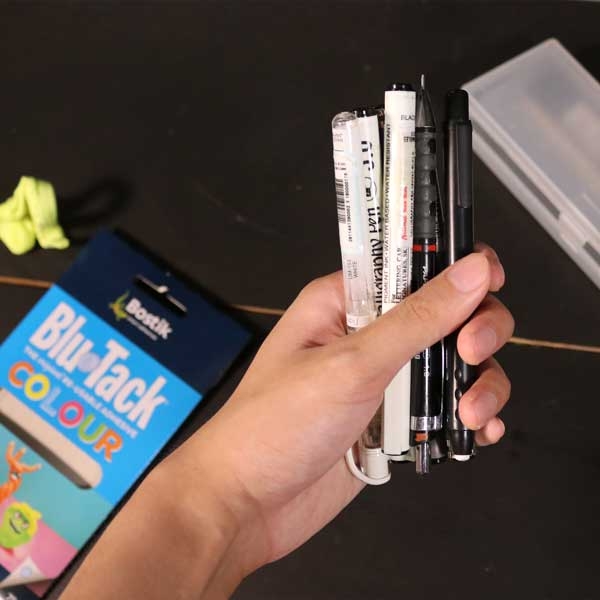 Bostik DIY Philippines tutorial simple teambuilding activity using blu tack step 1