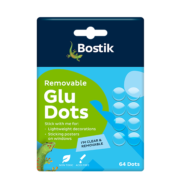 Bostik DIY Australia Stationery Glu Dots Removable 2021