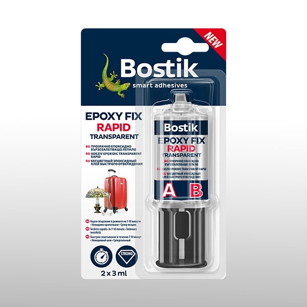 bostik epoxy fix rapid transparent Romania