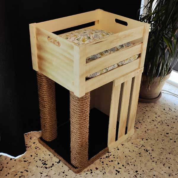 Bostik DIY Greece tutorial cat bed step 10