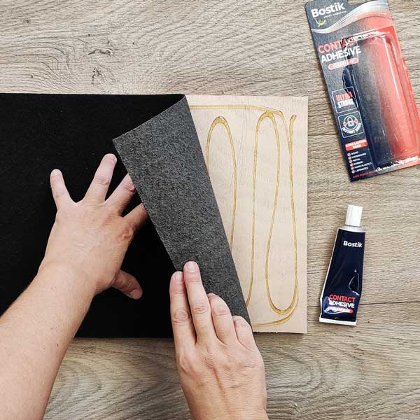 Bostik DIY Greece tutorial cat bed step 2