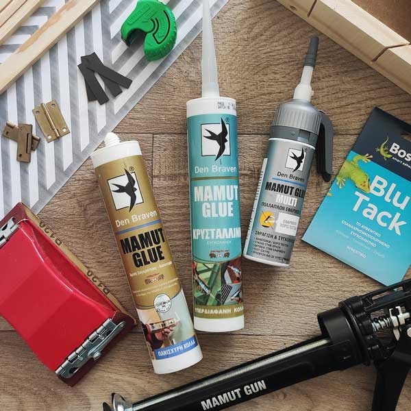 Bostik DIY Greece tutorial how to make a frame step 1